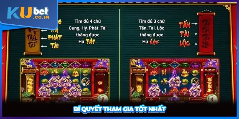 Bí quyết tham gia tốt nhất